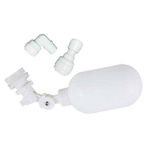 Malida Water Filter Float Ball Valve,Or Fish Aquarium Uses 1/4 Inch Supply Tube.