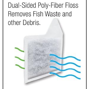 Sw Products 12-Pack Xs Filter Cartridges For Aquarium, Replacement Cartridge For Koller Products Fish Tanks