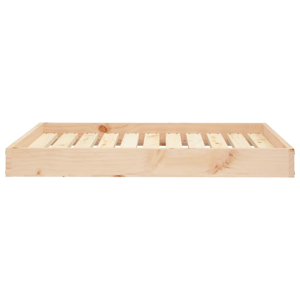 vidaXL Solid Wood Pine Dog Bed - ic, Sturdy, and Comfortable - 36x25.2x3.5 - Ideal Sleeping Spot for Pets - Easy Assembly