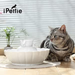 Ipettie Replacement Filters For Tritone And Fiumi Ceramic Fountain | 4 Carbon Filters And 1 Foam Filter