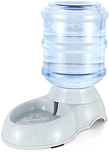 Vroxy Automatic Pet Water Food Dispenser 3.5L Large Capacity | SelfDispensing Gravity Feeder Waterer Cat Dog Feeding Bowl | Dri