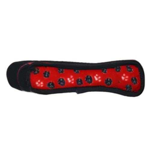 Tuffy - World'S Tuffest Soft Dog Toy - Ultimate Bone-Squeakers - Multiple Layers. Made Durable, Strong & Tough. Interactive Play (Tug, Toss & Fetch). Machine Washable & Floats (Regular, Red Paw)
