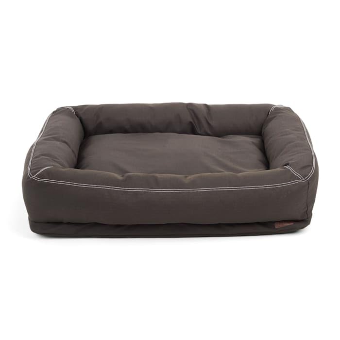 Reddy Indoor/Outdoor Dog Bed, Black Silicone, 40" L x 30" W, 8" Thick