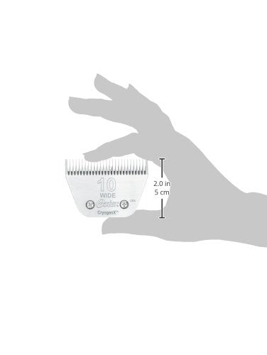 Oster Cryogenx Detachable Pet Clipper Blade, Size 10 Wide (078919-446-005)