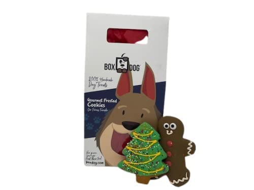 BoxDog Christmas Cookies for Dogs Handmade Holiday Cookie Gift for Dogs | Christmas Dog Treats You can eat with Your Dog! |