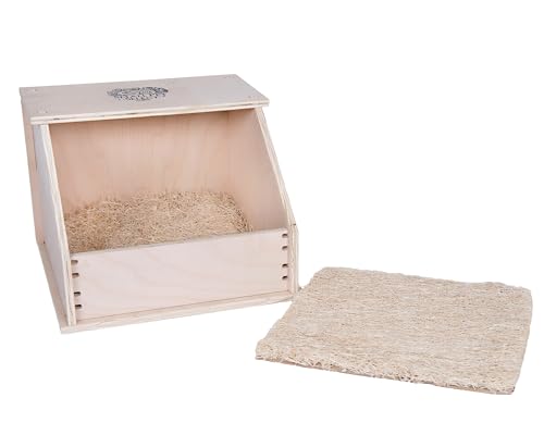 Small Pet Select - Chicken Nesting Box, 15X15X11, For Hens Laying Eggs, Wooden, Chicken Coop Nest Box, Made In The Usa