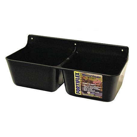 Fortiflex Small Plastic Goat Mineral Feeder Mf-2 With Fasteners