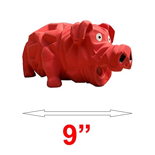 Multipet Latex Grunting Toy Bundle Color:Globken Chiken/Goblet Pig/Origami Pig