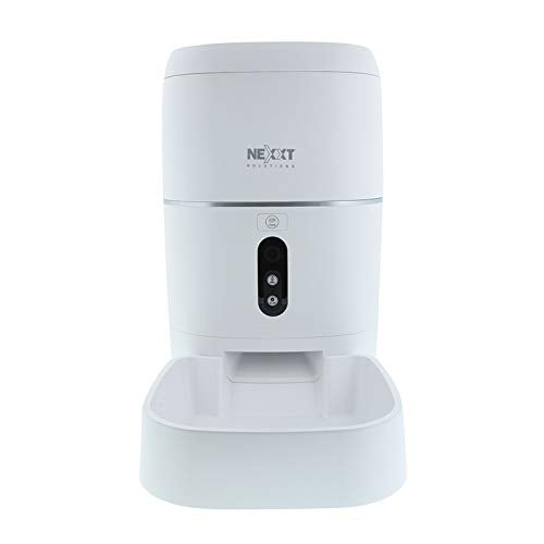 Nexxt Smart Wifi Pet Feeder - Nha-P610-1080P Video Camera-Two Way Talk- Ac Plug And Battery Operation