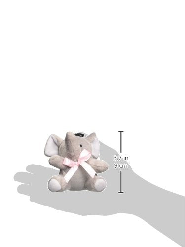 Zanies Itty Bitty Dog Toys, Teeny Elephant, 3.5'