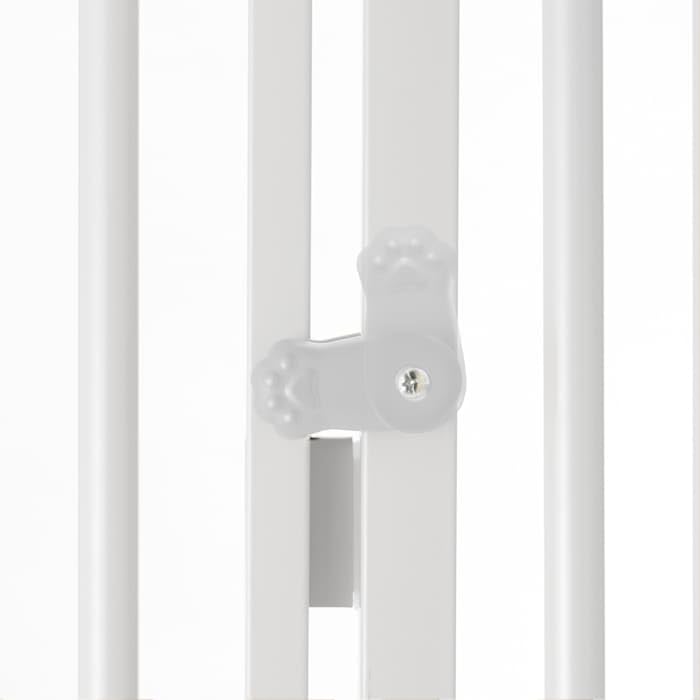 Richell Steel 70-inch Extra Tall Cat Safety Gate 28 - 37.5 Wide White
