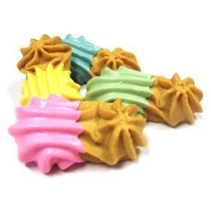Claudias Canine - Peanuts Peanut Butter Goobers Pastel - 24 Gourmet Dog Treats