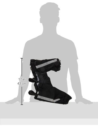 Foufou Dog 62562 Bodyguard Protective All-Weather Dog Pants, Small, Black