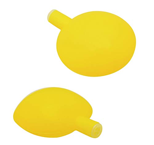Tovip 50Pcs 35Mm Squeakers Toy Repair Fix Dog Pet Baby Toy Noise Maker Insert Replacement (Yellow)