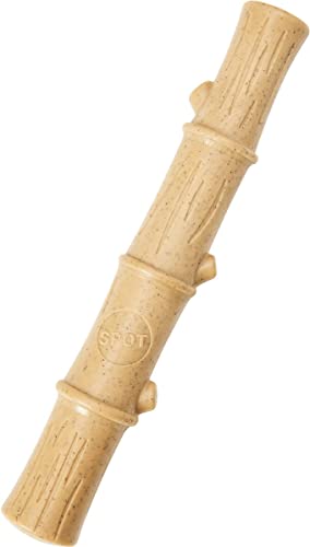 Ethical Pet Bambone Plus Bamboo Stick Dog Chew Toy, 525 Inch, Non-Splintering Alternative To Real Wood (690975)