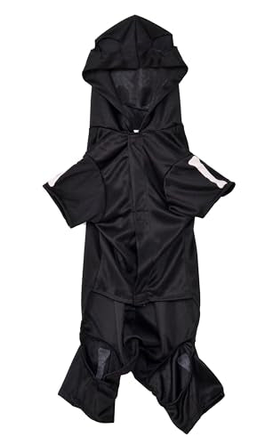 Rubie'S Glow In The Dark Skeleton Hoodie Pet Costume, Large