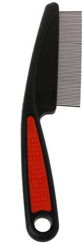 Dog Trust Pet Flea Comb  Lice Comb Nit Remover Grooming Brush Tools, Treatment & Remove Fleas, Mites, Ticks And Dandruff Flakes