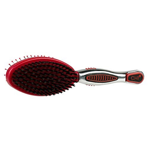 Chi Double Sided Grooming Brush For Dogs & Puppies | 2-In-1 Pin And Bristle Brush For All Coats