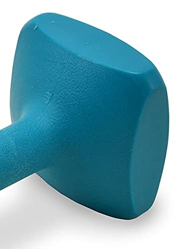 J&J Dog Supplies Obendience Retrieving Dumbell With 2' Ends, 2' Wide Bit And 9/16' Diameter Bit, Teal, X-Small