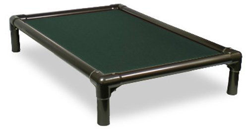 Kuranda Chewproof Dog Bed - Walnut Pvc - 40'' X 25'' - Cordura Nylon - Forest