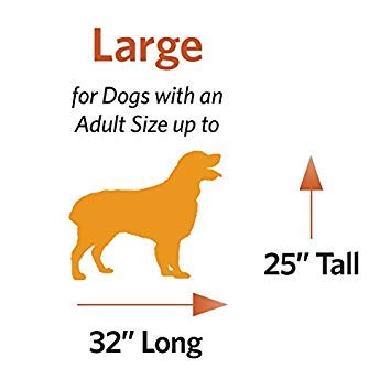 Midwest Homes For Pets Bolster Dog Bed 42L-Inch White Fleece Dog Bed W/ Comfortable Bolster | Ideal For Large Dog Breeds & Fits A 42-Inch Dog Crate | Easy Maintenance Machine Wash & Dry