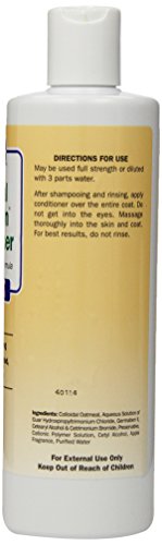 Davis Oatmeal Leave-On Dog & Cat Conditioner, 12-Ounce, Dm112 12