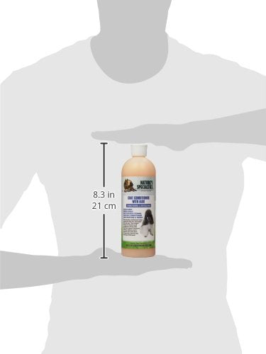 Nature'S Specialties Coat Conditioner With Aloe For Pets, Natural Choice For Professional Groomers, Strengthening & Revitalizing, Made In Usa, 16 Oz