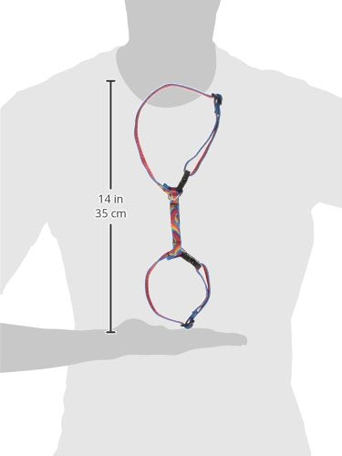 Lupinepet Originals 1/2' Lollipop 12-20' H-Style Harness For Small Pets