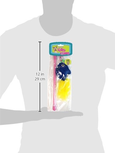 Sergeant'S Crazy Claws Wand Cat Toy