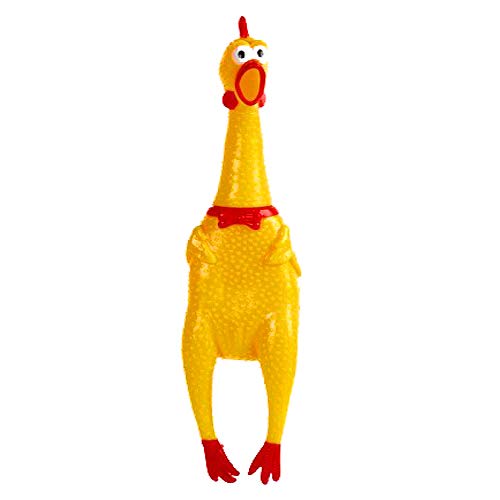 Nema NM Screaming Chicken Squeak and Chew Toy for Pets