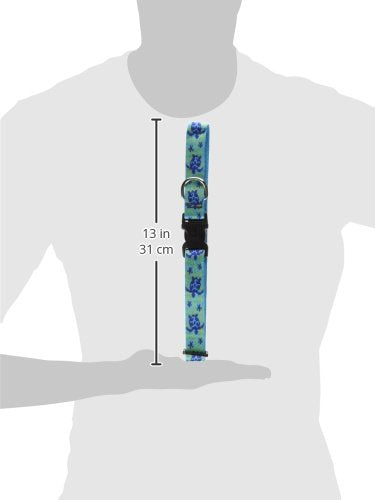Lupinepet Originals 1'' Turtle Reef 16-28'' Adjustable Collar For Large Dogs