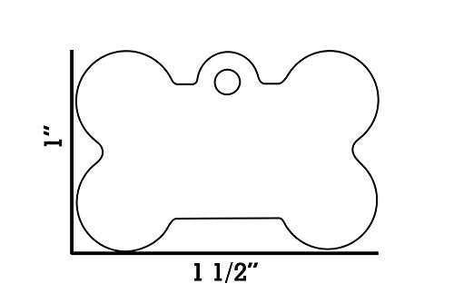 Double Sided Pet Id Tags For Dogs & Cats Personalized For Your Pet (Oogie Boogie, Bone Shaped)
