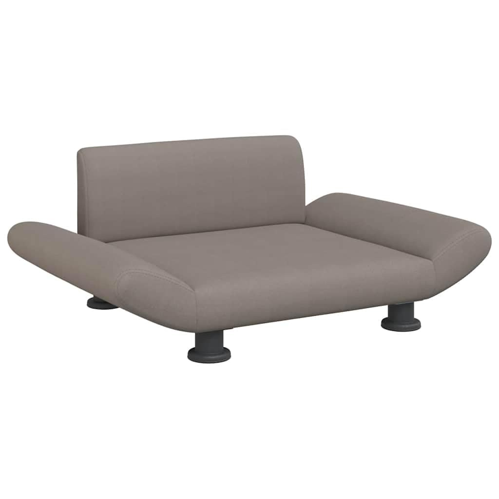 vidaXL Dog Bed Taupe 70x45 x 11.0  Fabric