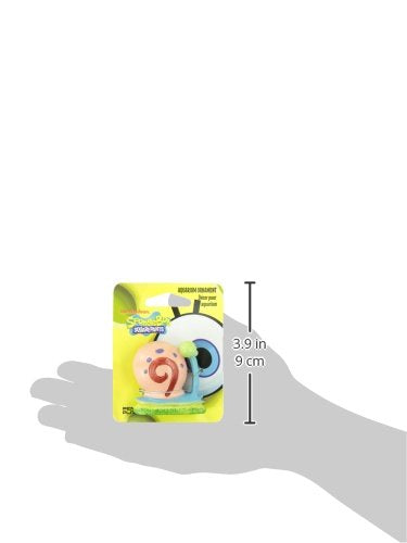 Penn-Plax Spongebob Aquarium Ornament - Mini Gary - Multicolor Plastic - Perfect for Freshwater & Saltwater Tanks
