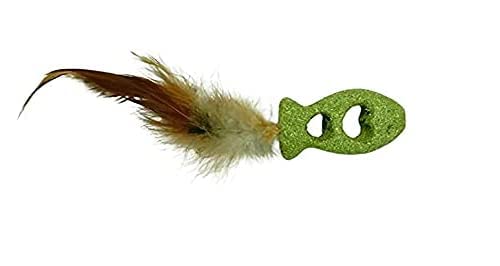 Woofy Catnip Ball Cat Mint Fish Shape Natural Catnip Teeth Cleaning Playing Chew Claw Catnip Ball Toy For Kitten & Cat (Pack Of 