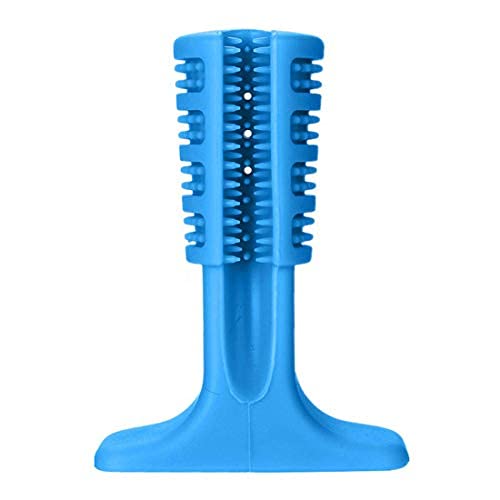 Psk Pet Mart Dog Toothbrush Stick Bristly Brushing Stick Dog Teeth Cleaning Treats Chew Toys Bite Resistant Puppy (Tpr) Natural 