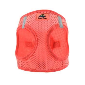Doggie Design No Choke Dog Harness - Simple Step-in and Go Dog Vest for Small, Medium, and Large Breeds - Breathable Mesh Polyester Pet Harness - Coral - XS