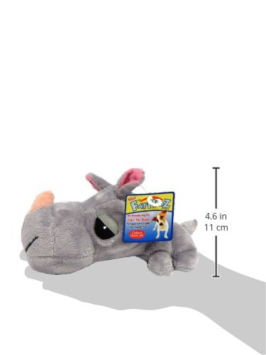 Mini Fathedz Plush Mini Rhino Dog Toy