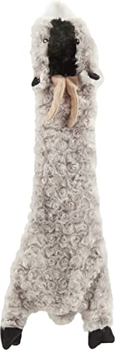 Spot Skinneeez Crinklers The Stuffless Crinkle Dog Toy With Squeaker For All Dogs Tug-Of-War Toy For Small And Large Breeds Squeak Toy For Dogs -Goat - Large