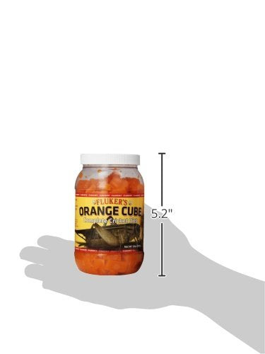 Flukers Orange Cube Complete Cricket Diet 12 Ounce (Pack of 1)