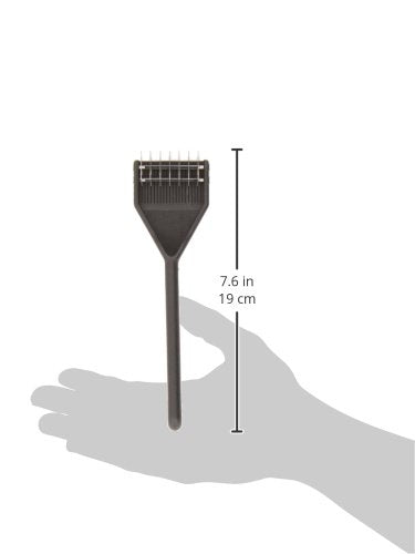 Mars Coat King Dematting Undercoat Grooming Rake Stripper Tool For Dogs And Cats, Stainless Steel With Plastic Handle, Made In Germany, 7-Blade Coarse