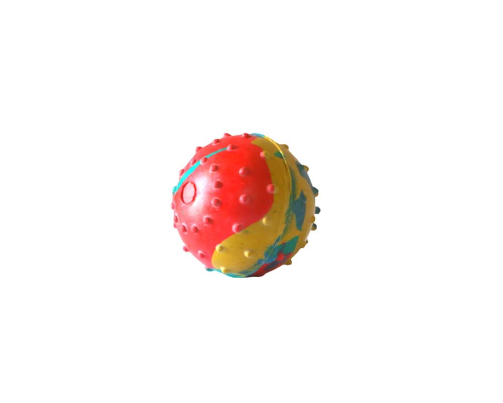 Pawcloud Dog Ball Toy, Hard Rubber Ball For Dogs  Small