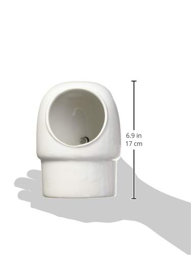 Prevue Pet Products Bpv1242 24-Ounce Hooded Ceramic Bird Cups, Large, Colors Vary