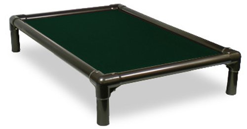 Kuranda Chewproof Dog Bed - Walnut Pvc - 40' X 25' - Ballistic Nylon - Forest