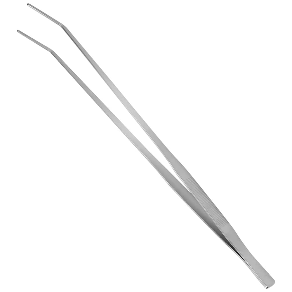 Utoolmart Aquarium Plant Tweezer, Stainless Steel Curved Tweezer, Aquarium Tweezers Extra Long 48Cm, For Fish Tank Plant Aquasca