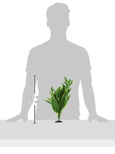 Marina Naturals, Green Dracena Silk Plant, Large Fish Tank Decoration, Pp96
