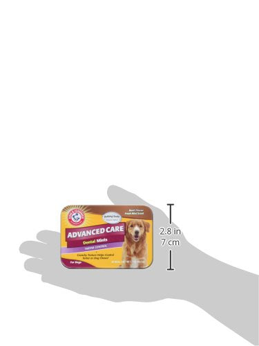Arm & Hammer for Pets Tartar Control Dental Mints for Dogs | Dog Dental Mints Help Reduce Plaque & Tartar Buildup Without Brushi