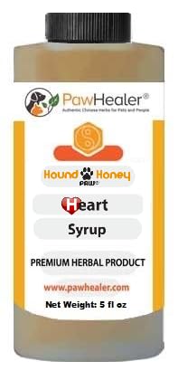 PawHealer Hound Honey: Heart Syrup - Herbal Remedy for Dog's Cough - 5 fl oz - Suppressant - Herbal Remedy - Gagging & Wheezing 