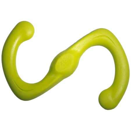 West Paw Zogoflex Bumi Dog Tug Toy - S-Shaped, Lightweight Chew Toys For Fetch, Play, Pet Exercise - Tug Of War Soft Flinging Sq