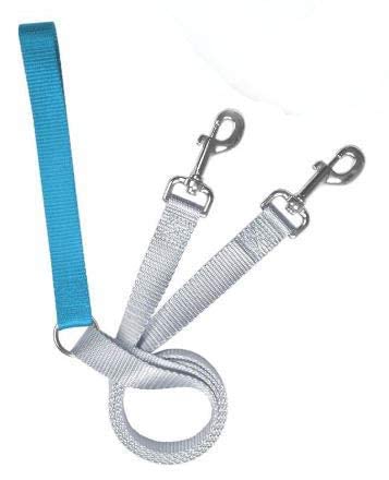 2 Hounds Design Freedom No Pull 1 Inch Training Leash Only Works With No Pull Harnesses (Turquoise)